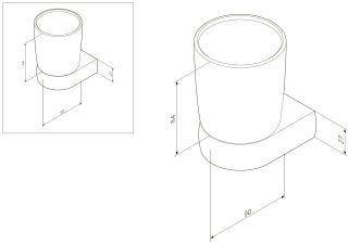 Стакан Am.pm Sensation A3034300