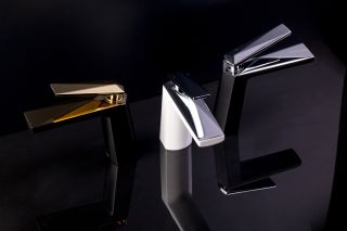 Смеситель для раковины Boheme Venturo золото 381