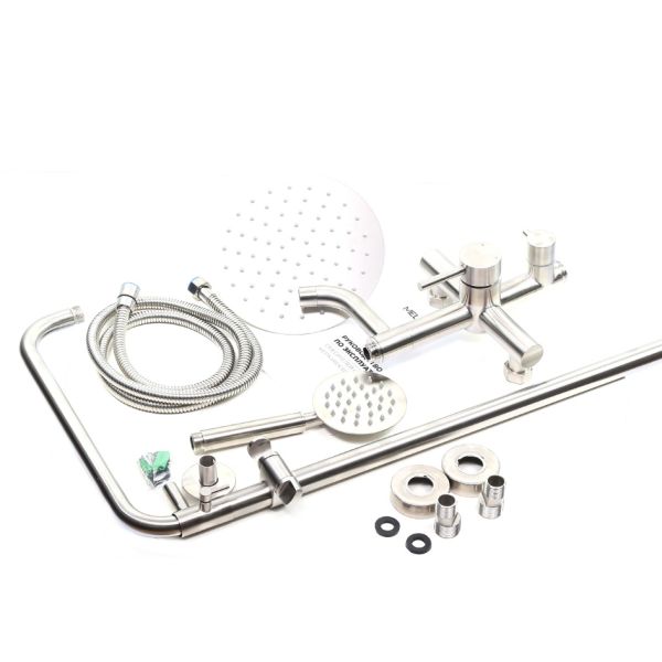 Душевая стойка Melana Tondo MELANA-610107 сатин