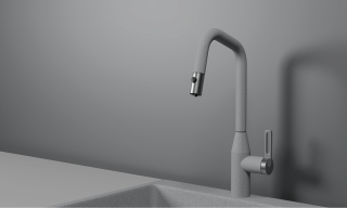 Смеситель для кухни Granula 8171, БАЗАЛЬТ Базальт