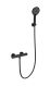 Смеситель для душа Wonzon & Woghand INN 3 WW-B2012-A-MB с термостатом чёрный матовый