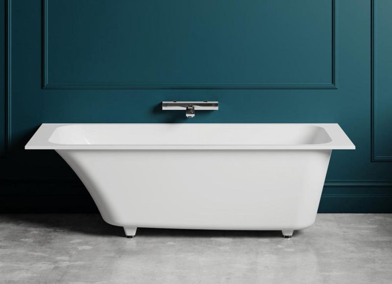 Ванна из искусственного камня Salini Orlanda S-Stone 102021M 170x70см белый матовый