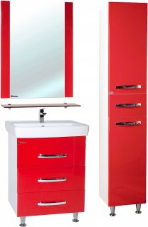 Пенал Bellezza Рокко 35см красный 00000006201