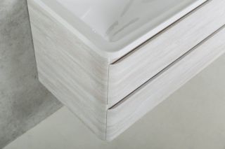 Тумба под раковину BelBagno подвесная 100x50см Rovere Vintage Bianco ACQUA-1000-2C-SO-RVB