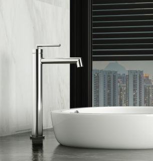 Высокий смеситель для раковины BelBagno ACQUA-LMC-CRM хром