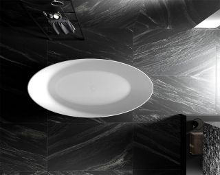 Акриловая ванна ABBER AB9374-1.8 180x85см белый