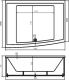 Акриловая ванна VAGNERPLAST IMPOSSIBLE 190