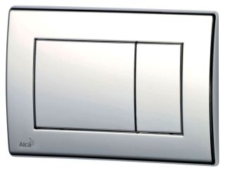 Кнопка смыва AlcaPlast для инсталляции хром глянцевый M271