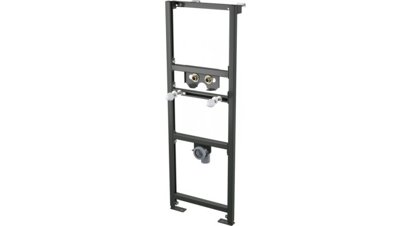 Монтажная рама для умывальника и смесителя AlcaPlast co встроенным сифоном A104AVS/1200