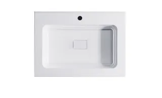 Тумба с раковиной Astra-Form Альфа 03060004ncss3005-r80b+04010006 70 см голубой матовый