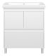 Напольная тумба под раковину Misty Алиса 75см белый