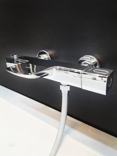 Смеситель для ванны с термостатом AltroBagno Aperto 020402 Cr