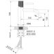 Смеситель для раковины AltroBagno Bilancia 0143 NeOp