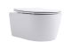 Унитаз подвесной Aquatek Европа AQ1106T-00 безободковый с сиденьем Soft Close белый