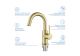 Смеситель для раковины Aquatek Европа AQ1307BG шлифованное золото
