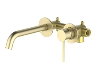 Смеситель встраиваемый для раковины Aquatek Европа AQ1313BG шлифованное золото