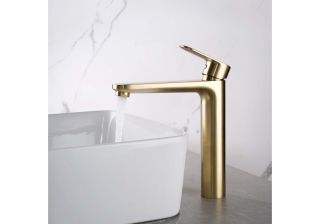 Смеситель для раковины Aquatek Ника AQ1804BG золото