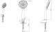 Комплект для душа Aquatek Вега AQ1034CR хром