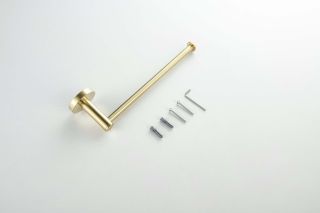 Полотенцедержатель Aquatek Европа AQ4119BG шлифованное золото