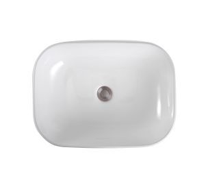 Раковина накладная Aquatek AQ5526-MW 56 см белый матовый