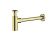 Сифон для раковины Aquatek AQ6012PG полированное золото