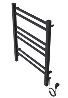 Электрический полотенцесушитель Aquatek Поларис AQ EL KO0770BL П7 50x70см чёрный муар