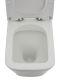 Чаша напольного унитаза AQUAme AQM1003 с крышкой-сиденьем белый глянцевый