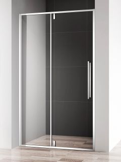Душевая дверь AQUAme AQM7108-9 90см хром