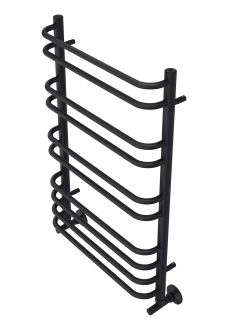Водяной полотенцесушитель Aquatek Пандора AQ RRС1080BL П10 50x80см чёрный муар