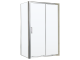 Душевой уголок Aquanet Delta NPE1131 273608 160x80 см стекло прозрачное профиль хром