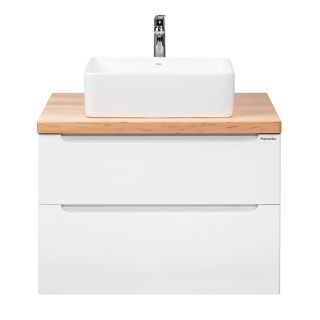 Тумба под раковину Aquanika Wood AQW795156WRU87 80 см белый