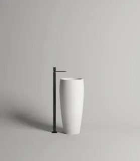 Напольная раковина Salini Armonia 03 S-Stone 130113SM 47см белый матовый