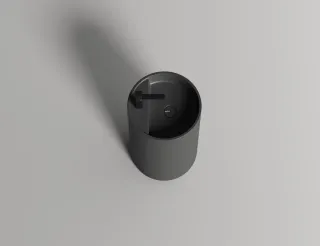 Напольная раковина Salini Armonia Top 01 S-Sense 130115GRF 45см RAL полностью