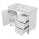 Напольная тумба под раковину Misty Аврора П-Авр-06100-0143Я 100 см белый
