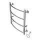 Полотенцесушитель электрический AZARIO VERONA AZ04856 500/600 4 секции, тен слева, хром