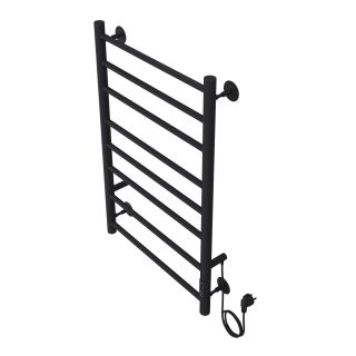 Полотенцесушитель электрический AZARIO PARMA AZ10858B 500/800 8 секций, тен справа, черный