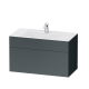 Am.pm INSPIRE 2.0 M50AFHX1003GM тумба под раковину 100 см графит матовый