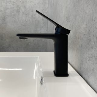 Смеситель для раковины Comforty чёрный матовый FC071A-CMT