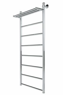 Полотенцесушитель водяной Indigo Line LLSHW120-60 с полкой 120x60 см хром