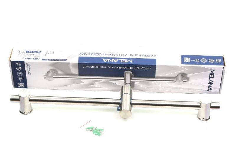 Душевая штанга Melana Cubo MELANA-610206 сатин