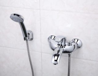 Смеситель для ванны и душа Frap F3221 хром