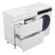 Напольная тумба под раковину Misty Байкал 70см белый