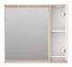 Зеркальный шкаф с подсветкой Brevita Balaton BAL-04090-03-01П правый 90см белый/бежевый