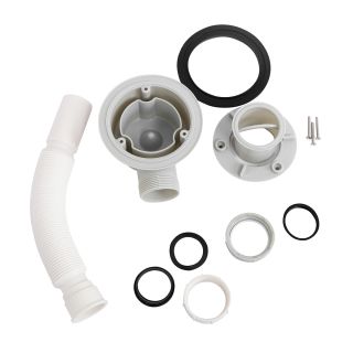 Сифон для душевых поддонов с гидрозатвором универсальный BelBagno BB-01-90