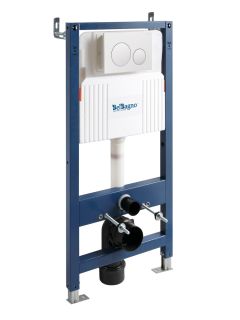 Инсталляция для унитазов BelBagno BB-101-M-BC в комплекте с кнопкой смыва