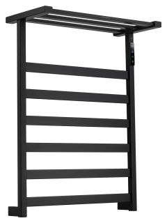 Полотенцесушитель электрический Wonzon & Woghand Frankfurt WW-A1026-MB 48x64 см чёрный матовый