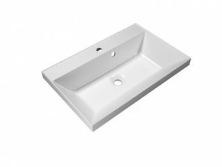 Раковина BelBagno из искусственного мрамора 75см BB750/450-LV-MR-PR