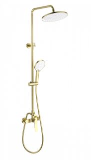 Душевая стойка Wonzon & Woghand WW-B3200-BG брашированное золото