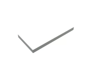 Экран Essentia/Flow/Stella БЕЛЫЙ 140x70 см