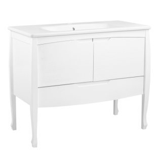 Напольная тумба под раковину Veedi Lord LRD1000T-DR 100см белый